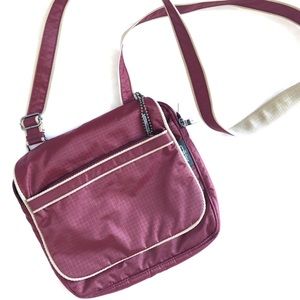 Eddie Bauer maroon crossbody bag